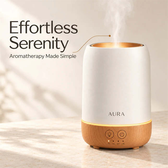 AURA 香薰机 L02:香薰体验,完整作品