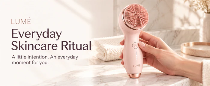 LUMÉ 声波洁面仪 A01:护肤仪式,完整作品